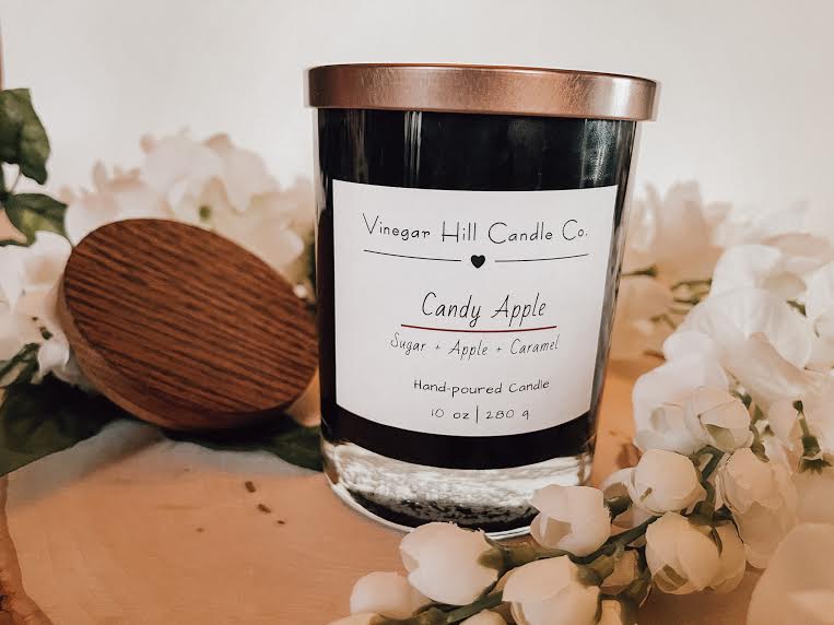 Candy Apple Candle